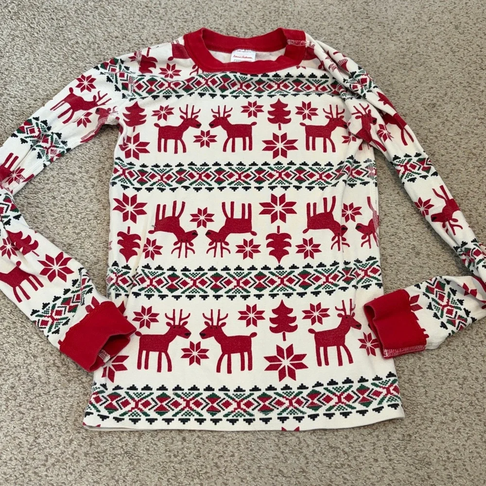 Hanna Andersson Dear Deer PJ Set, 10